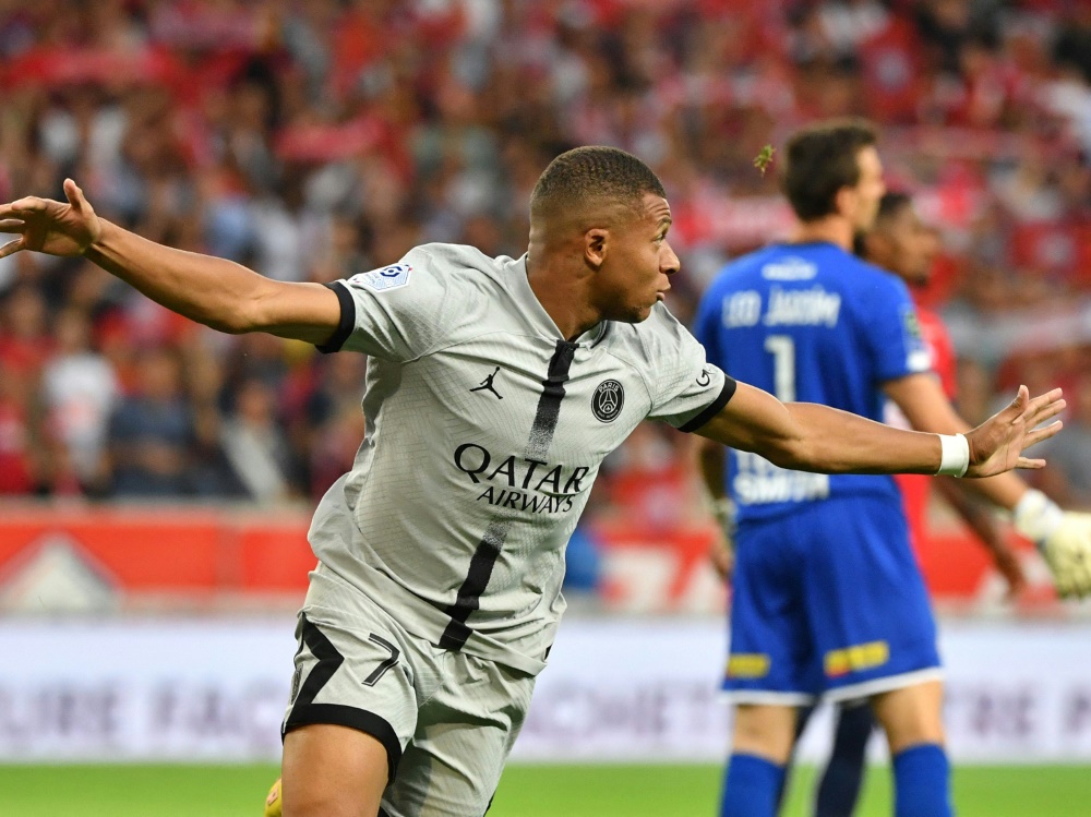 Tor Nach Acht Sekunden Mbappe Stellt Ligue Rekord Ein Fussballdaten