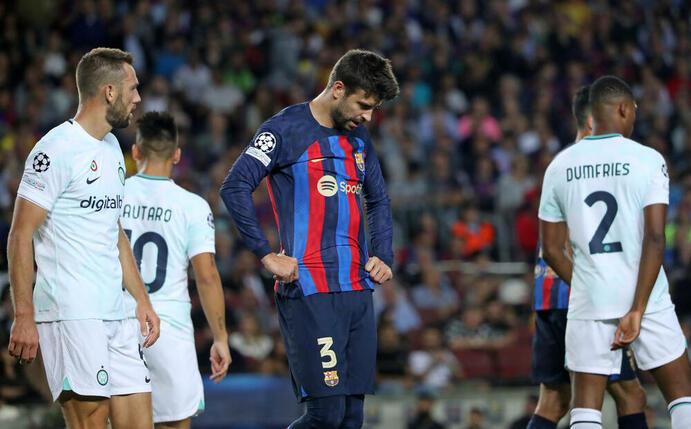 Barcelona Idol Gerard Piqu geht mit diesem Rekord Fussballdaten