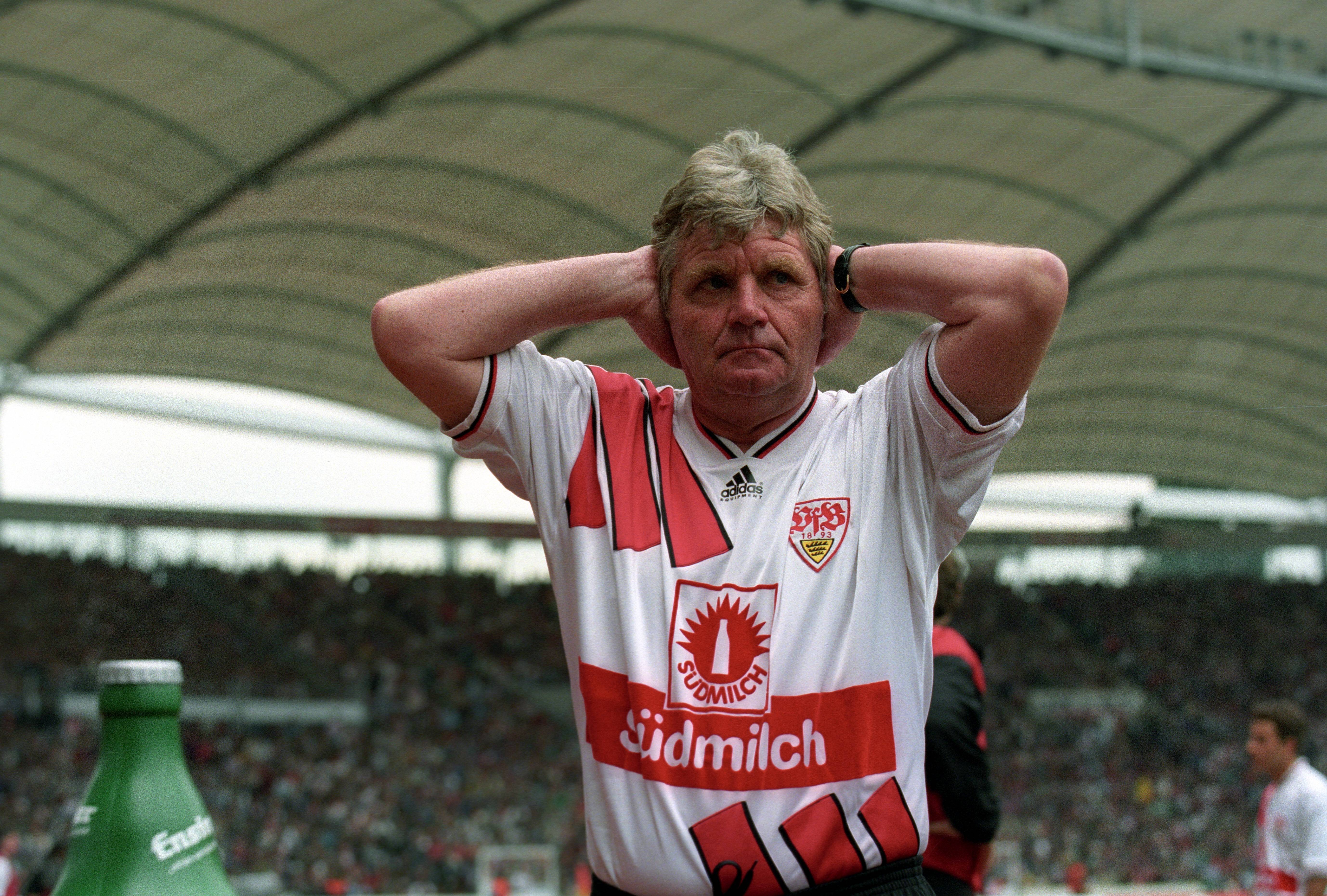 Jürgen Sundermann, VfB Stuttgart, über den Spaßfaktor als Trainer der Schwaben...