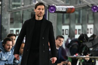Kann wieder auf Florian Wirtz und Edmond Tapsoba zurückgreifen: Bayer-Coach Xabi Alonso. Kann wieder auf Florian Wirtz und Edmond Tapsoba zurückgreifen: Bayer-Coach Xabi Alonso.