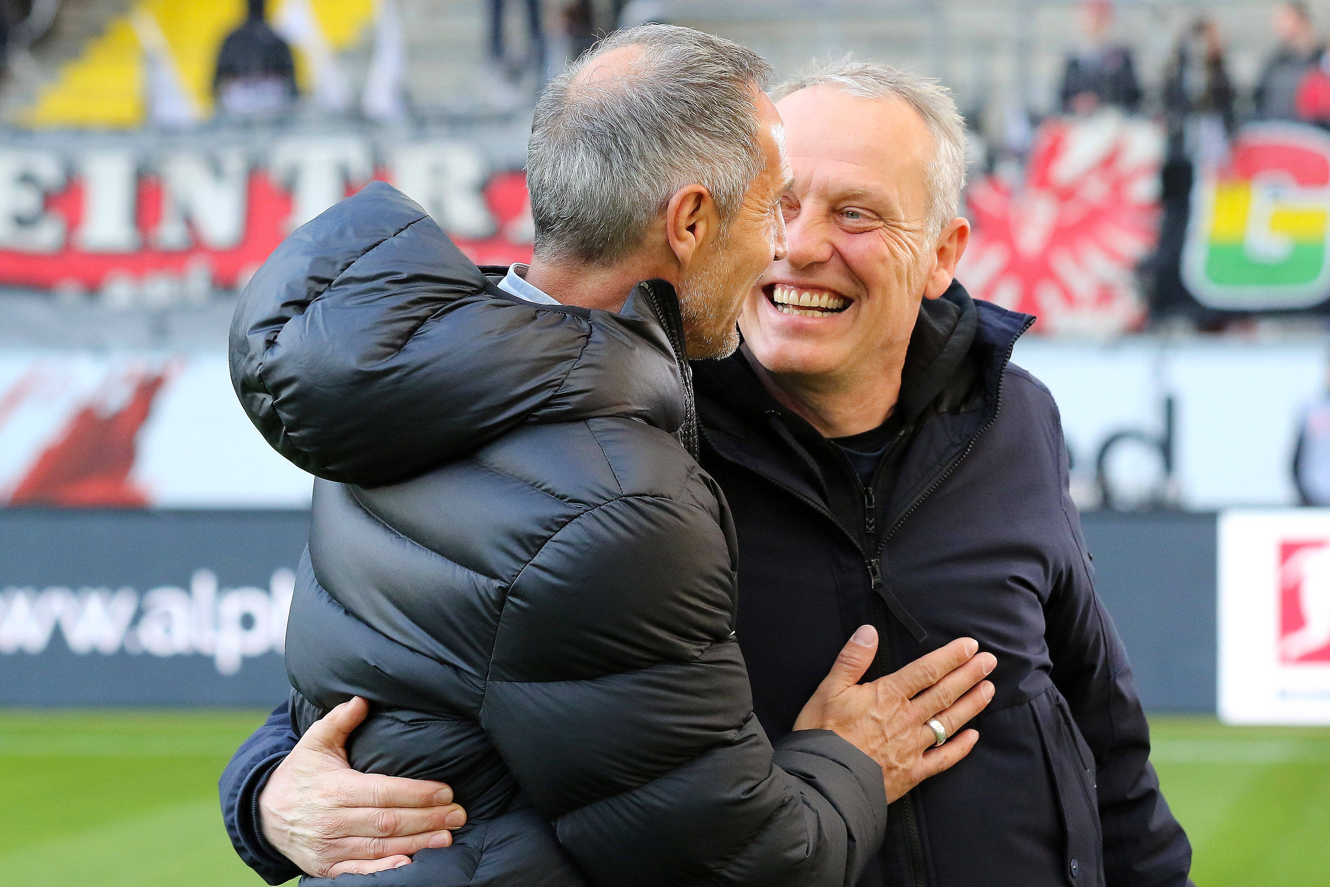 Freiburgs Trainer Christian Streich nach dem ersten Auswärtssieg bei Bayern München...