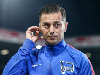 Hertha-Cheftrainer Ante Covic hofft auf einen Heimsieg gegen RB Leipzig. Foto: Andreas Gora/dpa Hertha-Cheftrainer Ante Covic hofft auf einen Heimsieg gegen RB Leipzig. Foto: Andreas Gora/dpa