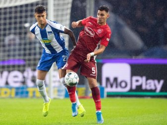 Zum Auftakt des 24. Spieltages der Fußball-Bundesliga tritt Hertha BSC bei Fortuna Düsseldorf an. Foto: Soeren Stache/dpa-Zentralbild/dpa