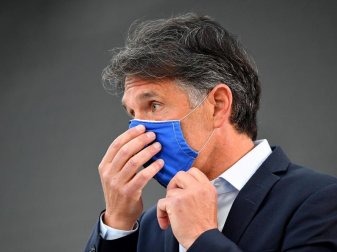 Hat als Hertha-Coach noch eine 100-prozentige Siegesausbeute: Bruno Labbadia. Foto: Stuart Franklin/Getty Images Europe/Pool/dpa Hat als Hertha-Coach noch eine 100-prozentige Siegesausbeute: Bruno Labbadia. Foto: Stuart Franklin/Getty Images Europe/Pool/dpa