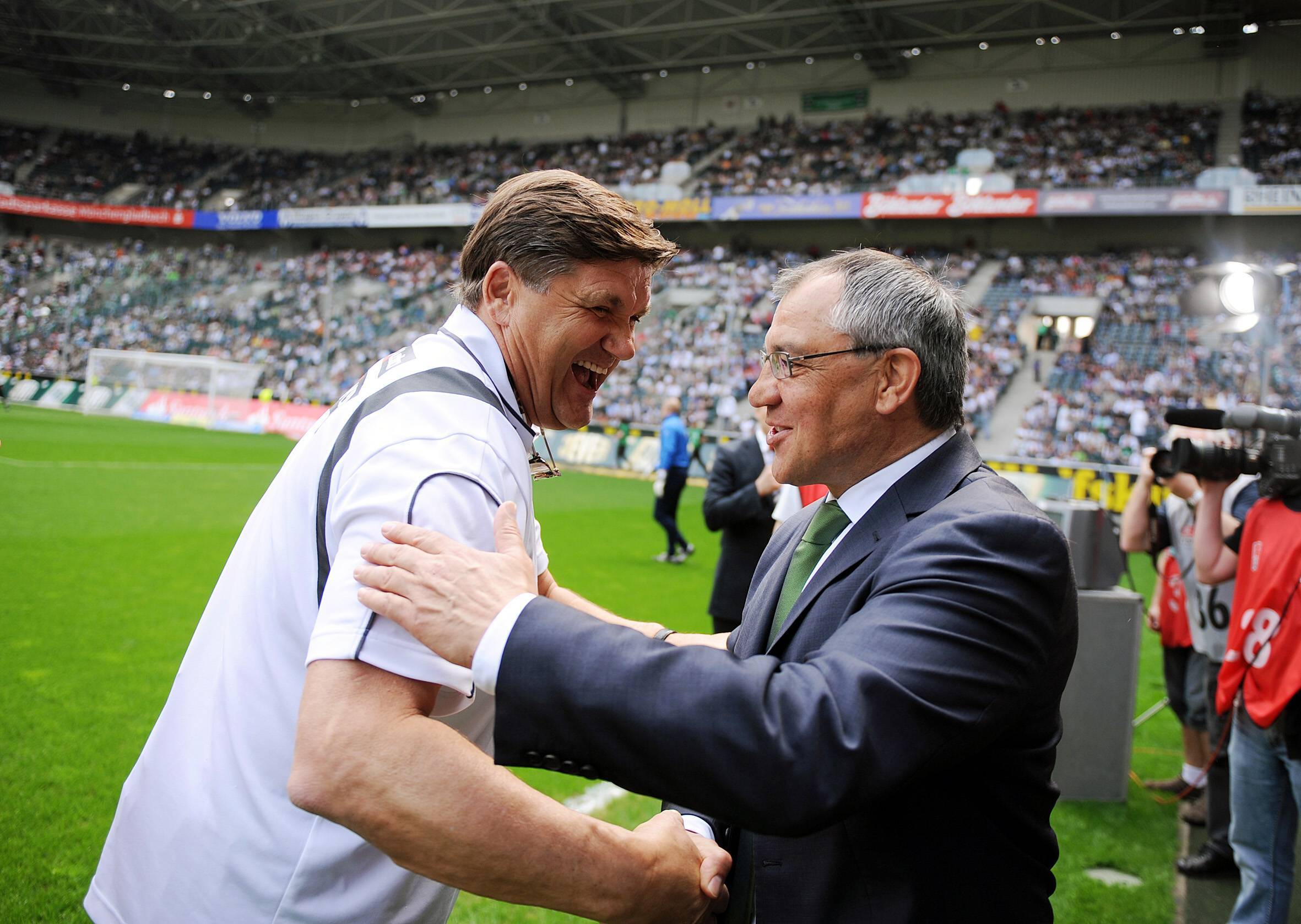 Felix Magath, Trainer des VfB Stuttgart, über den Rumänen Viorel Ganea.