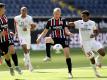 Sebastian Rode (M.) steht Eintracht Frankfurt wieder zur Verfügung. Foto: Alexander Hassenstein/getty/Pool/dpa