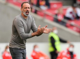 Will mit seinen Stuttgartern beim FC Schalke 04 punkten: VfB-Coach Pellegrino Matarazzo. Foto: Tom Weller/dpa Will mit seinen Stuttgartern beim FC Schalke 04 punkten: VfB-Coach Pellegrino Matarazzo. Foto: Tom Weller/dpa