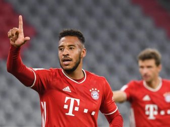 Für Corentin Tolisso und Thomas Müller geht es mit dem FC Bayern am 8. Spieltag gegen Werder Bremen: 109 Mal gab es diese Paarung in der Bundesliga. Foto: Sven Hoppe/dpa-Pool/dpa Für Corentin Tolisso und Thomas Müller geht es mit dem FC Bayern am 8. Spieltag gegen Werder Bremen: 109 Mal gab es diese Paarung in der Bundesliga. Foto: Sven Hoppe/dpa-Pool/dpa