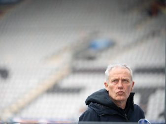 Freiburgs Trainer Christian Streich will gegen die Gladbacher punkten. Foto: Sebastian Gollnow/dpa Freiburgs Trainer Christian Streich will gegen die Gladbacher punkten. Foto: Sebastian Gollnow/dpa