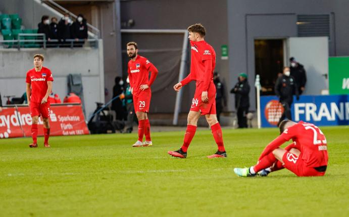 Hertha BSC droht mit einer Niederlage gegen RB Leipzig der Absturz auf den Relegationsplatz.