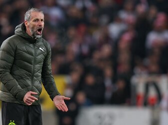 Dortmunds Marco Rose absolviert an diesem Samstag sein 100. Spiel als Bundesliga-Trainer. Dortmunds Marco Rose absolviert an diesem Samstag sein 100. Spiel als Bundesliga-Trainer.
