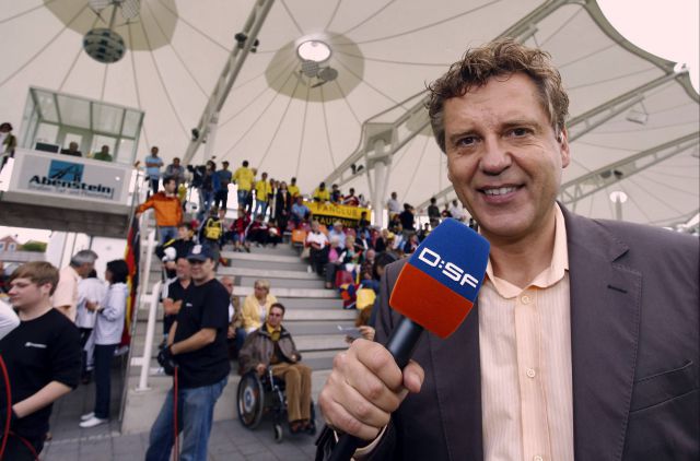 Jörg Dahlmann, Sky, zum Spiel Holstein Kiel gegen Erzgebirge Aue.