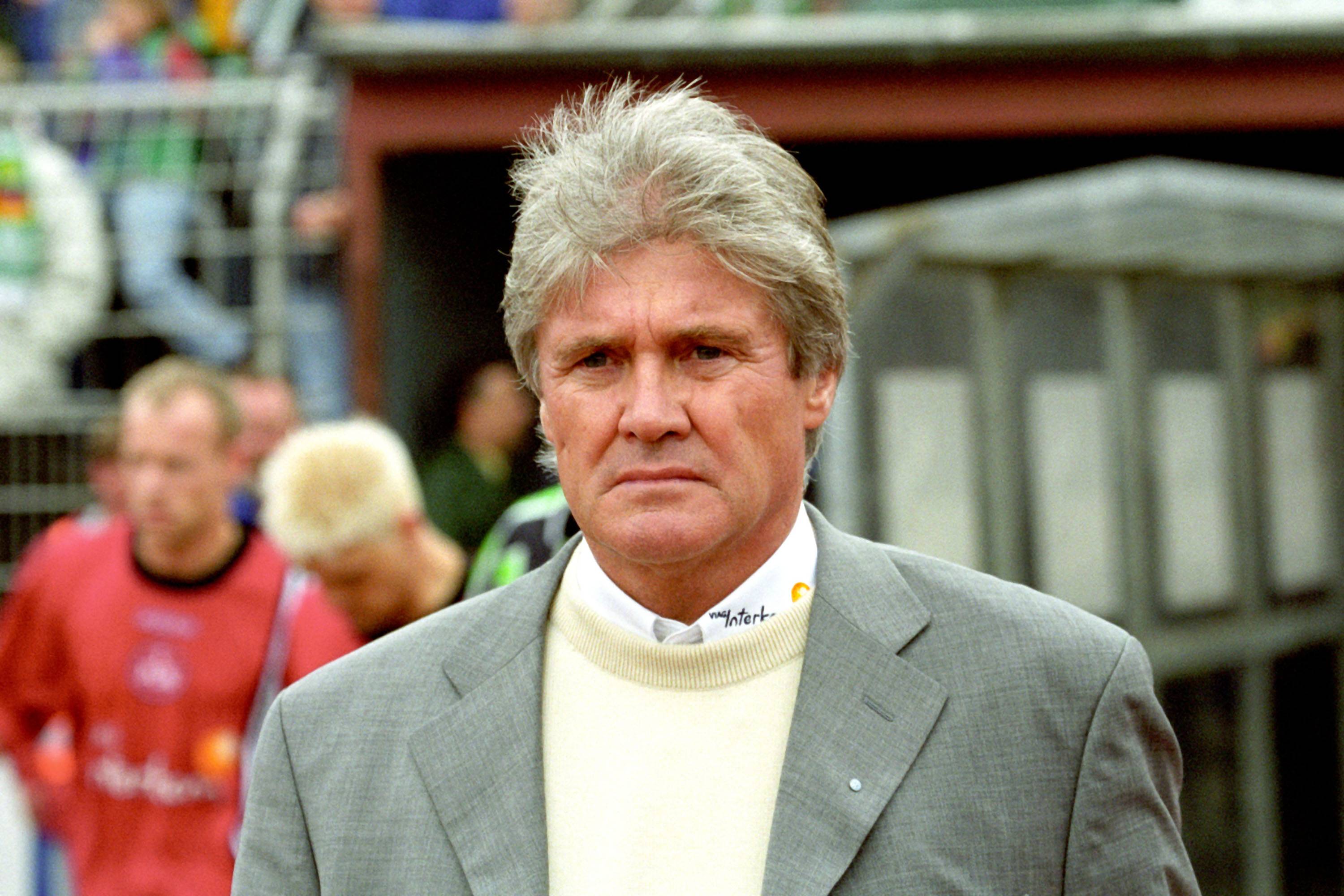 Friedel Rausch, kurz bevor er mit dem 1. FC Nürnberg absteigen musste