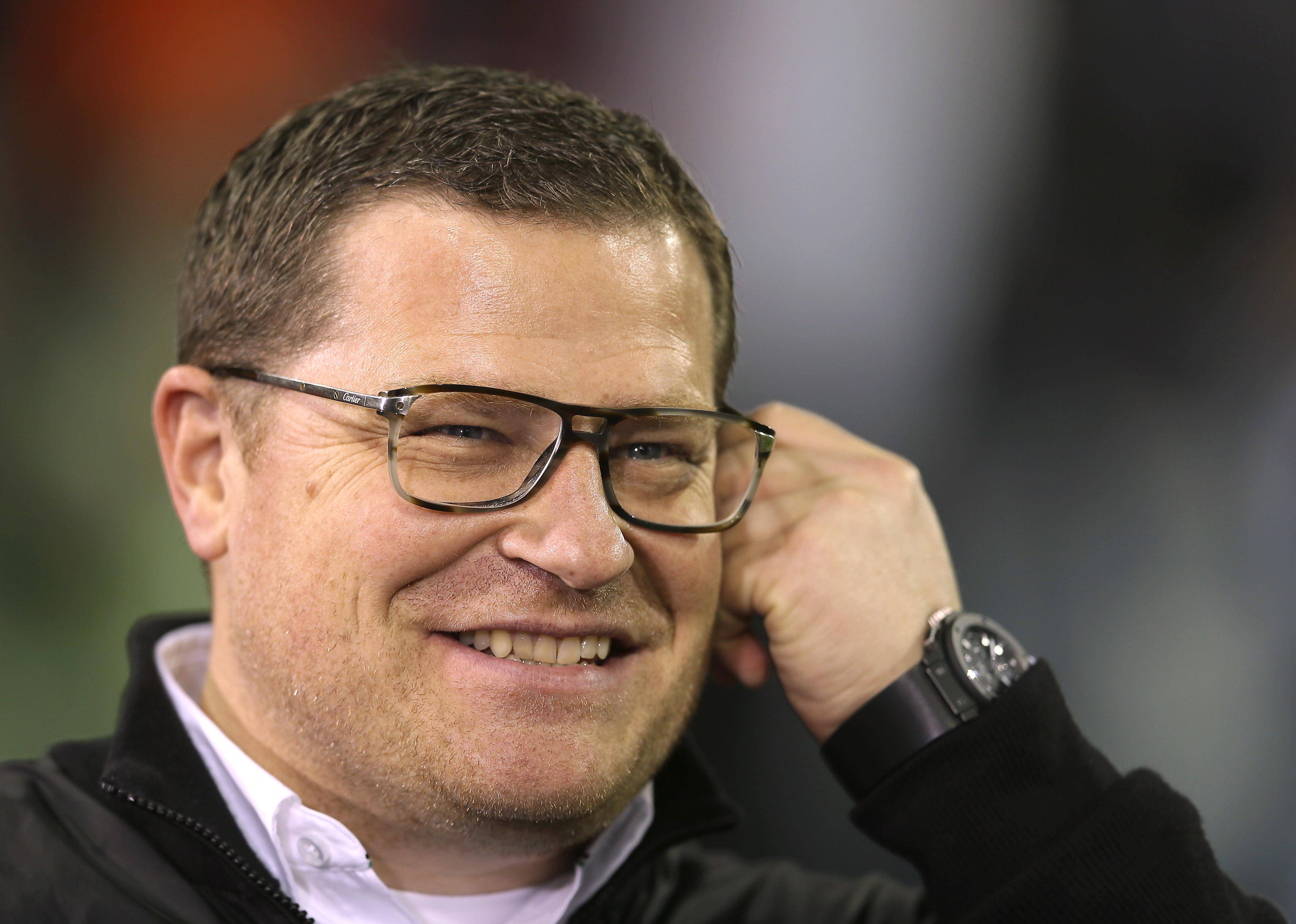 Gladbachs Sportchef Max Eberl im ZDF auf die Frage, wie groß die Wahrscheinlichkeit nun sei, dass Marco Rose Trainer von Borussia Mönchengladbach bleibe, nachdem Eberl diesen Wert im Dezember noch auf 99 Prozent beziffert hatte..