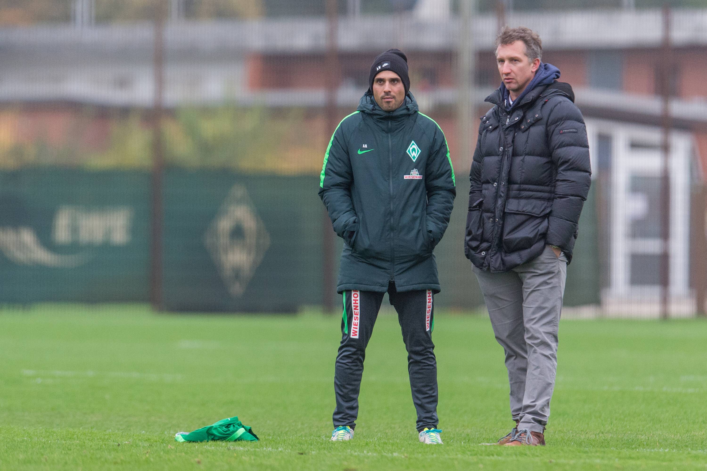 Alexander Nouri auf die Frage, ob Werder Bremen noch einen Europacup-Platz erreicht.