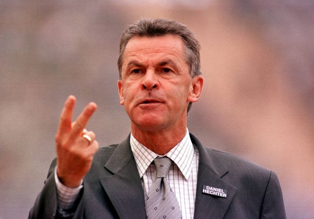 Ottmar Hitzfeld als Trainer des FC Bayern München...