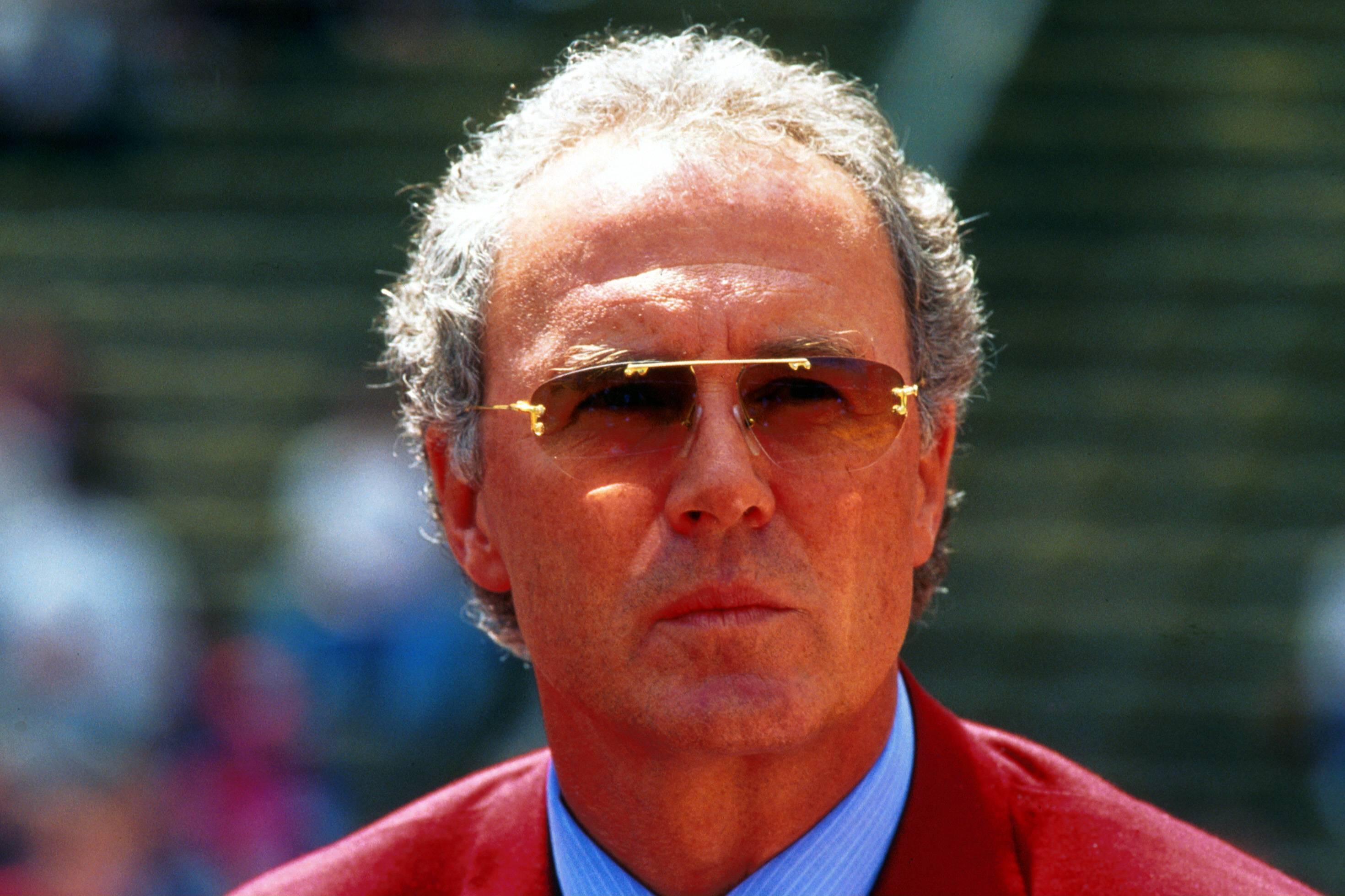 Franz Beckenbauer nach einer Bayern-Niederlage