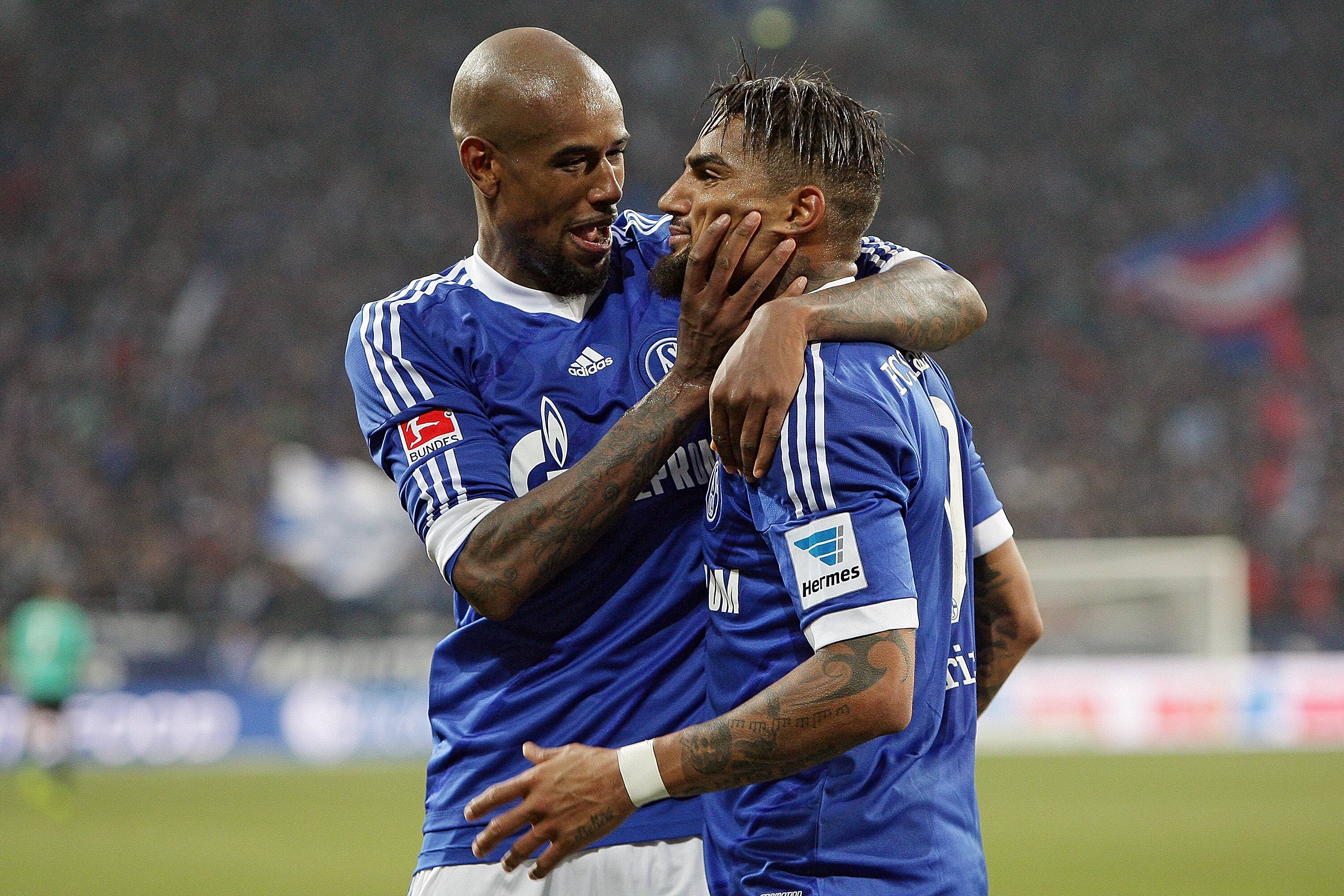 Schalke-Profi Felipe Santana nach einem 2:0 gegen Bayer Leverkusen