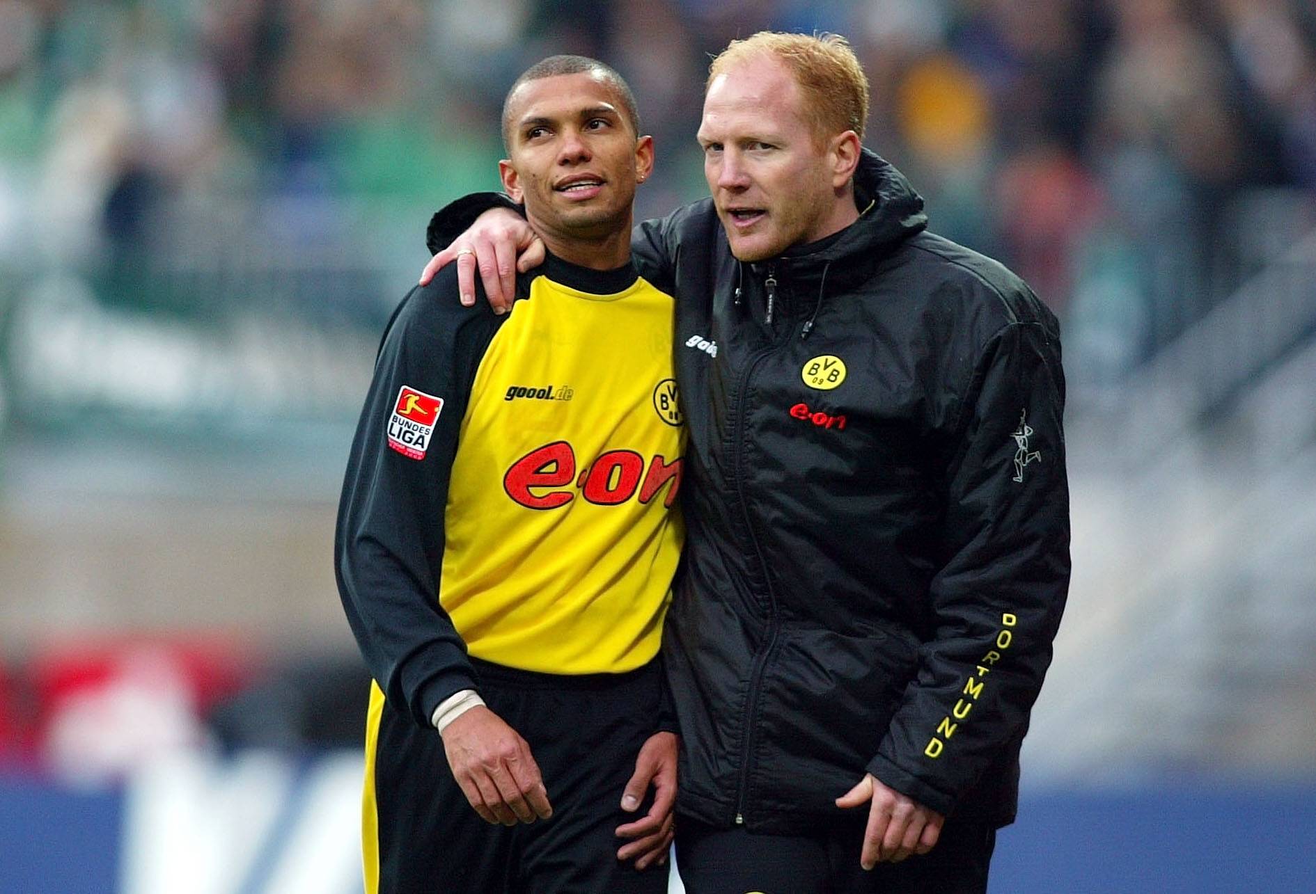 Matthias Sammer nach einem BVB-Spiel in Gladbach