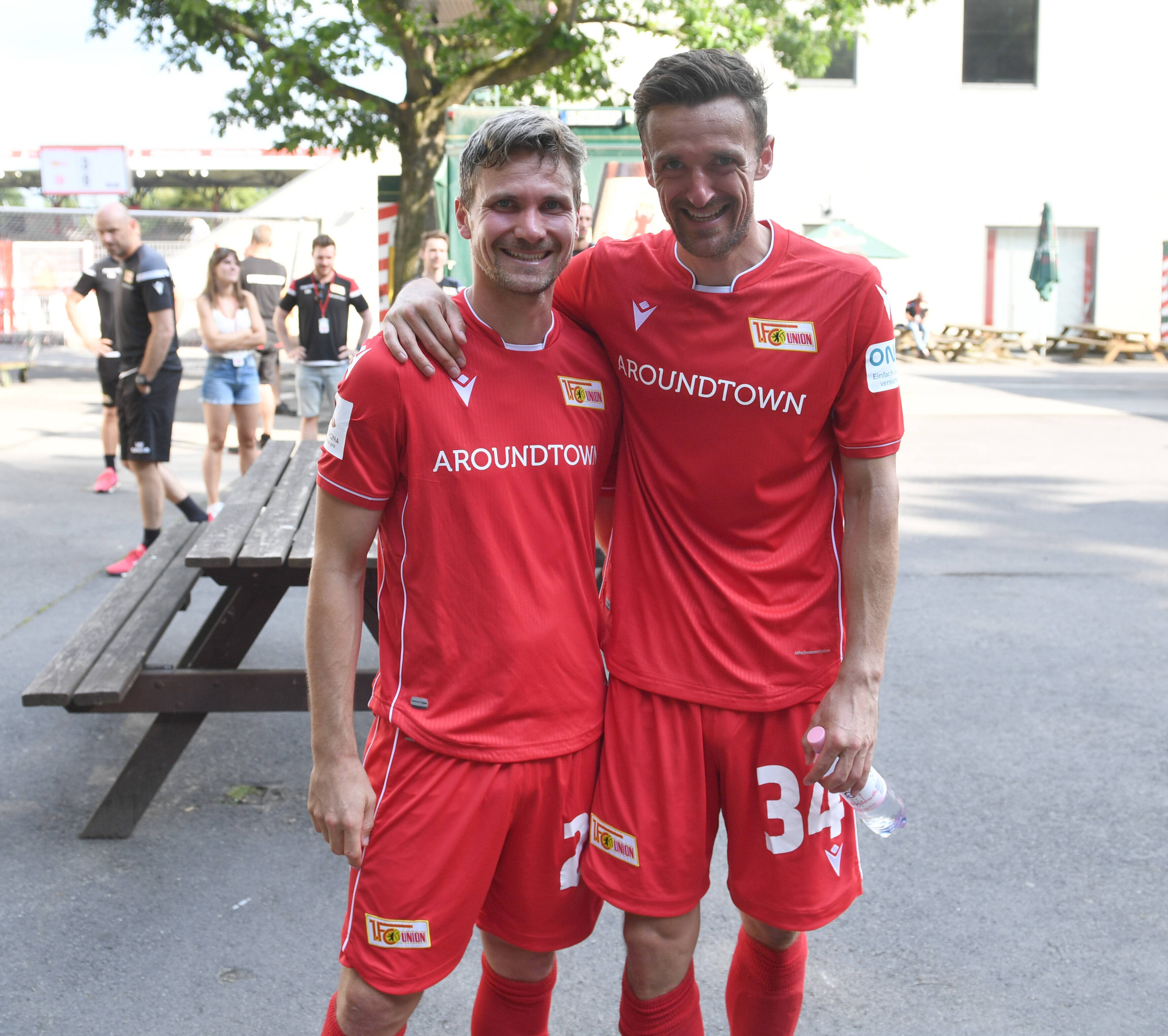 Michael Parensen über seine Gedanken nach dem ersten Bundesligatreffer.