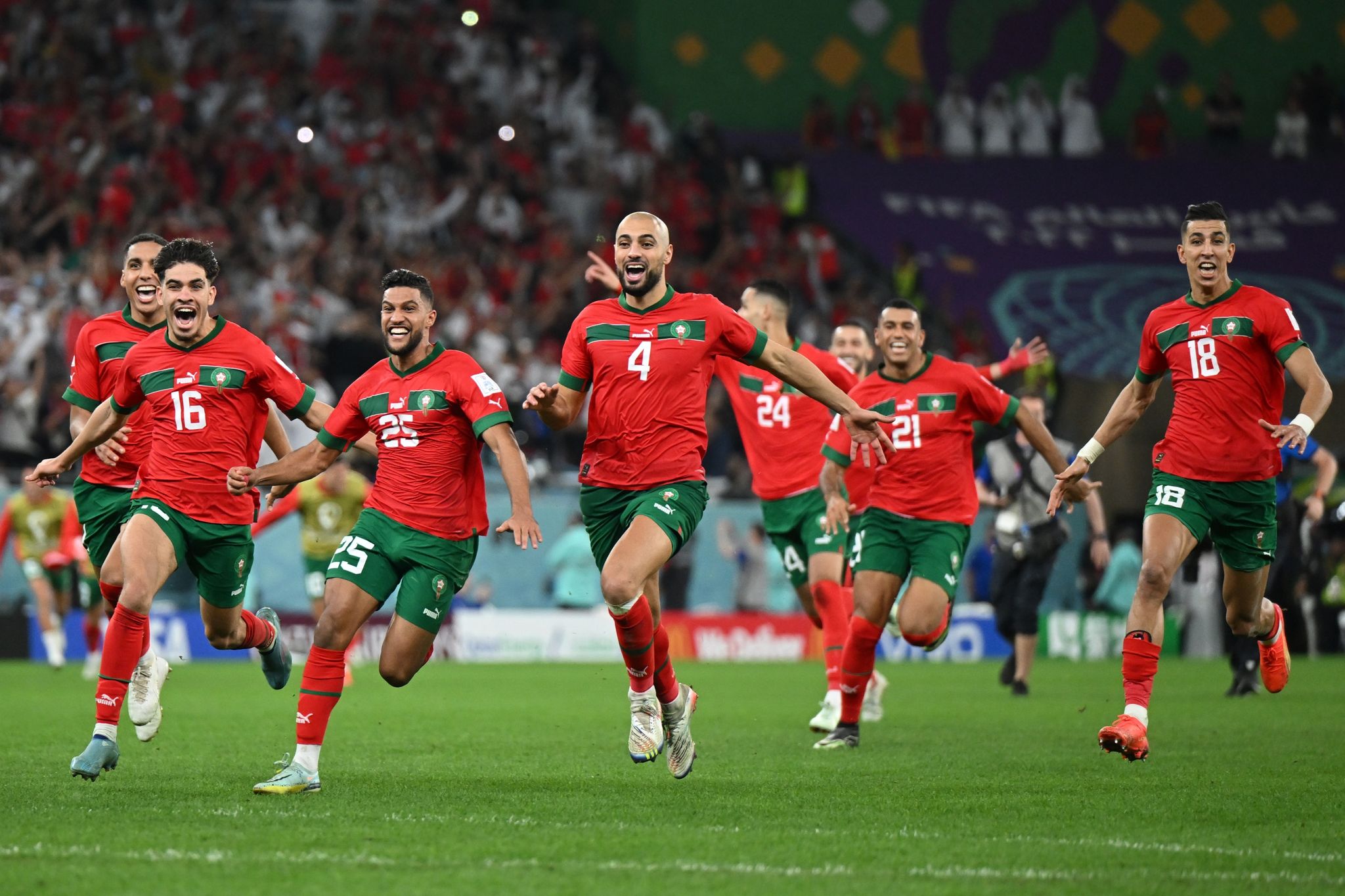 Im WM-Viertelfinale Marokko feiert historischen Triumph