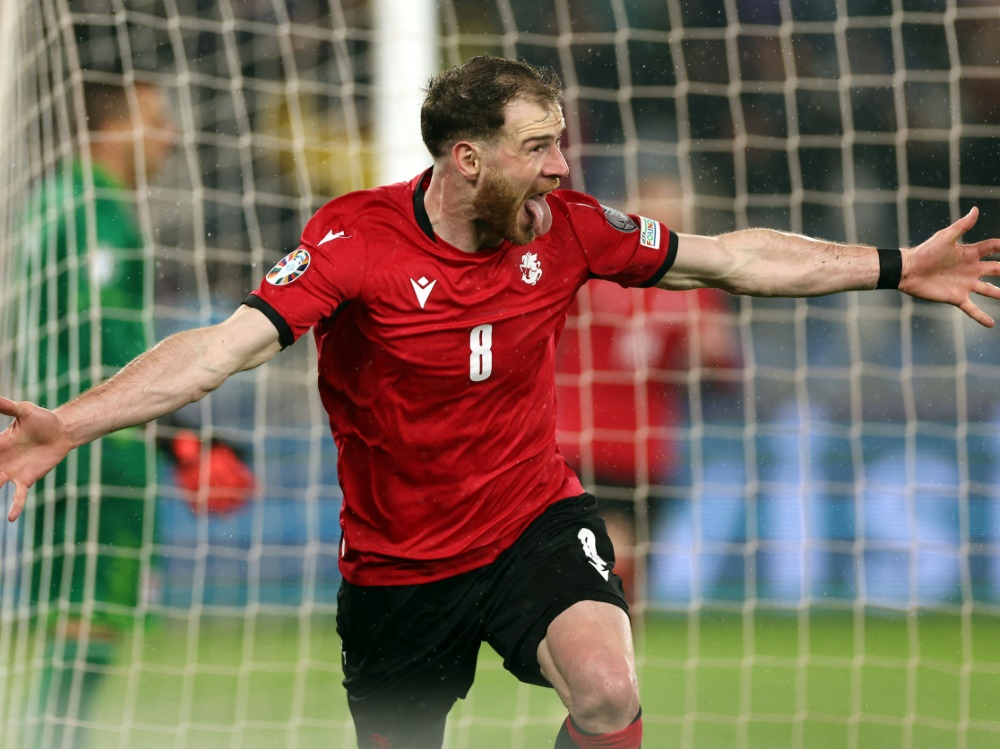 KSC-Profi Zivzivadze lässt Georgien von EM-Premiere träumen - Fussballdaten