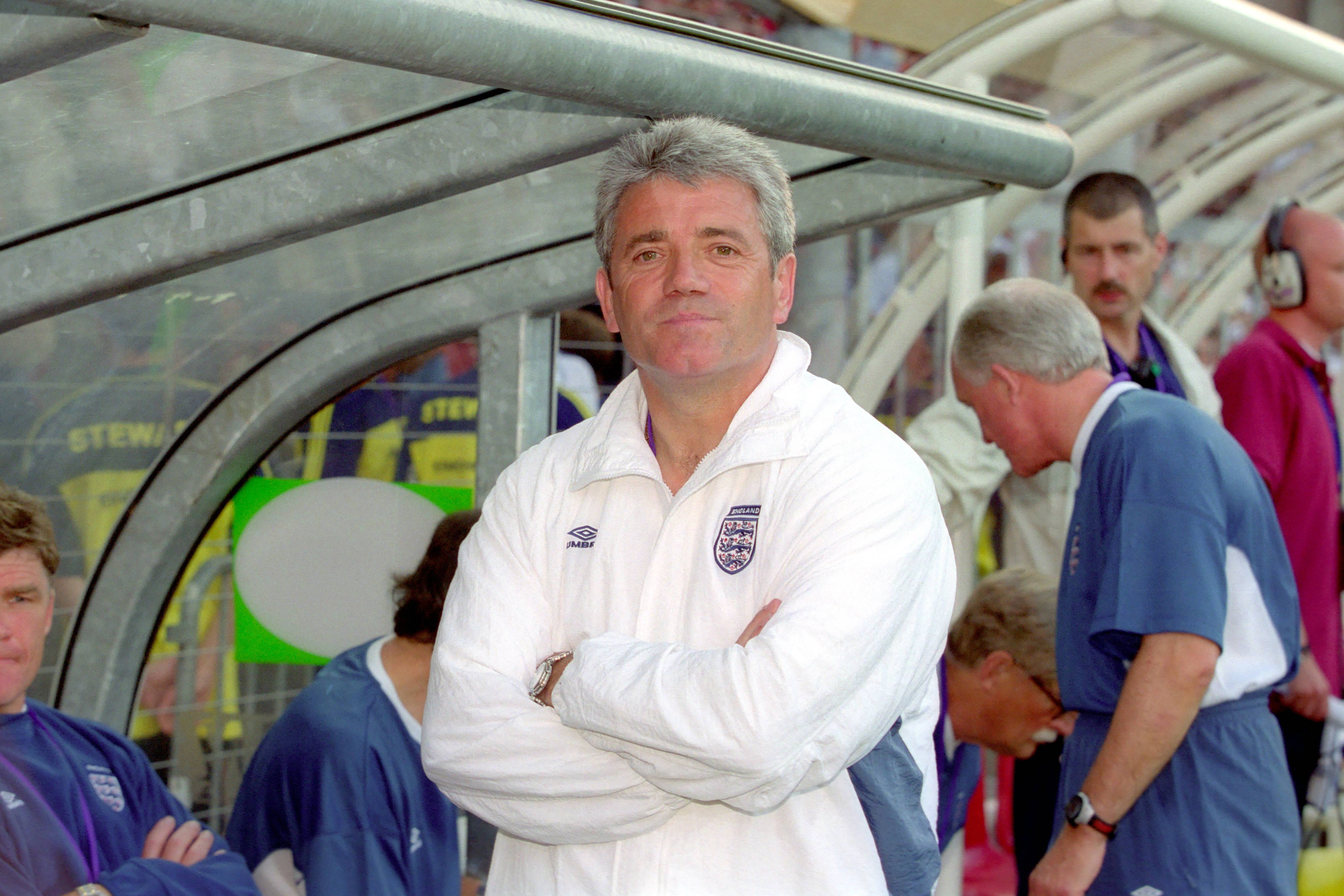 Kevin Keegan, Nationaltrainer England, vor der EURO 2000 in Belgien und den Niederlanden.