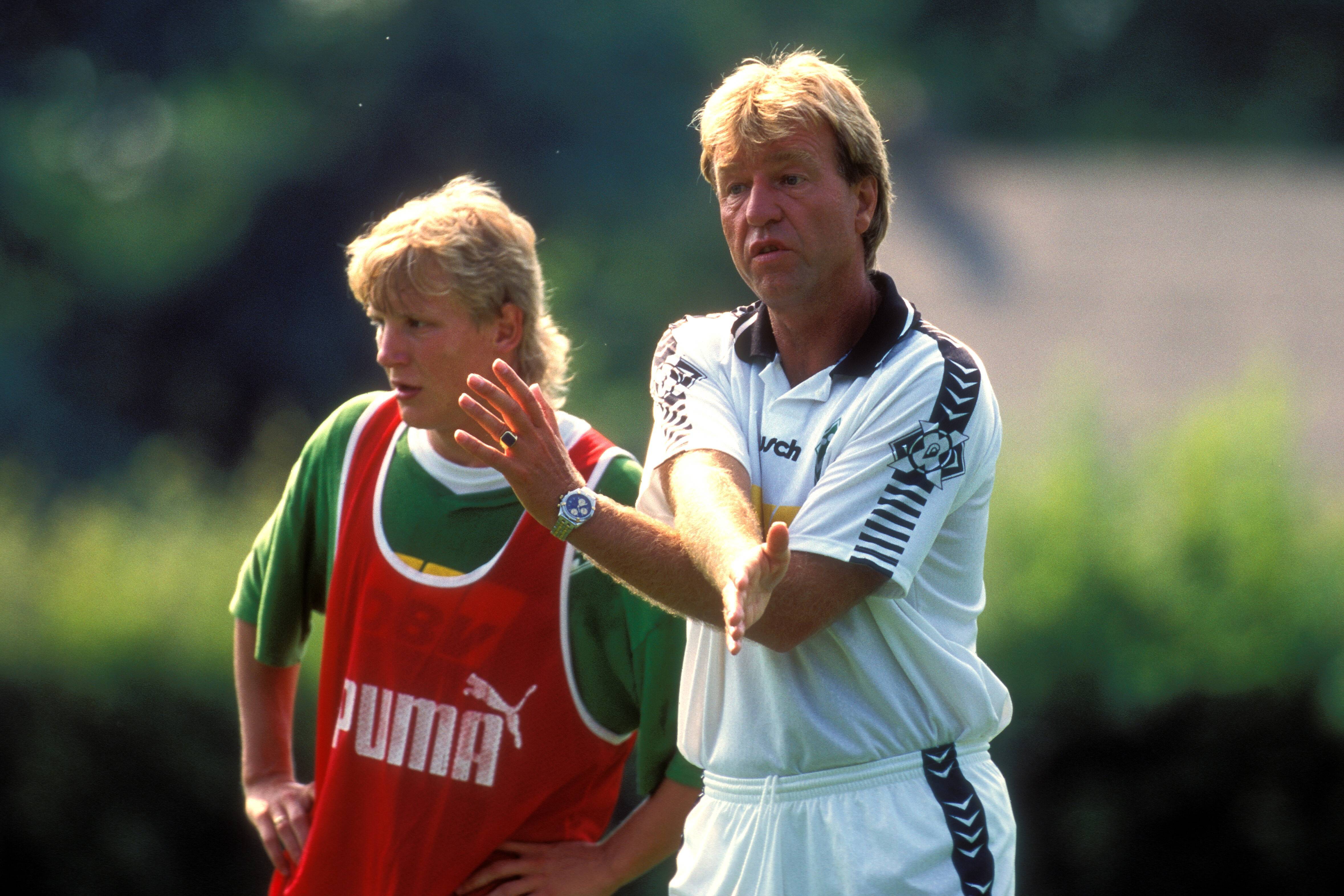 Aad de Mos als Trainer von Werder Bremen