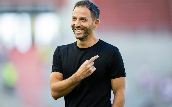 Der Cheftrainer des Fußball-Bundesligisten RB Leipzig: Domenico Tedesco.