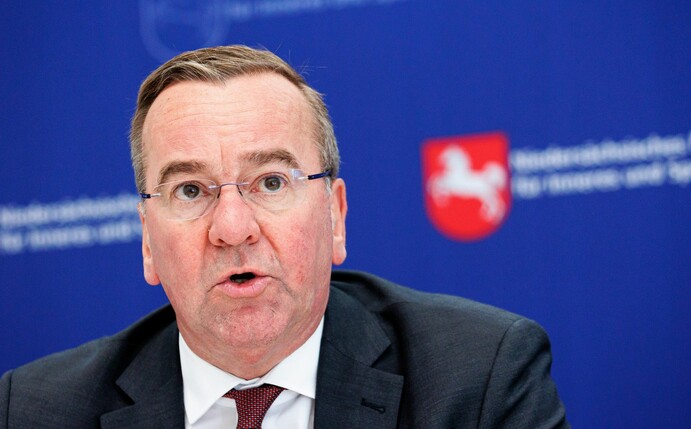 Der Innenminister des Landes Niedersachsen: Boris Pistorius (SPD).
