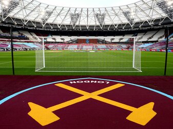 In London Stadium sind sie zu Hause: West Ham United. In London Stadium sind sie zu Hause: West Ham United.