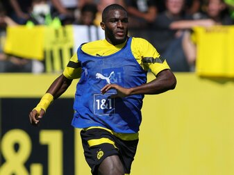 Modeste beim Debüt in der Startelf Modeste beim Debüt in der Startelf