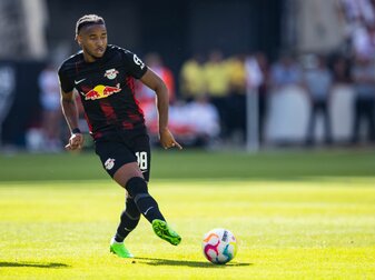 Leipzigs Christopher Nkunku ist der Fußballer des Jahres. Leipzigs Christopher Nkunku ist der Fußballer des Jahres.