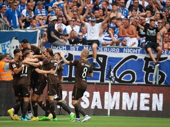 Schuffen früh Tatsachen: Johannes Eggestein und St. Pauli. Schuffen früh Tatsachen: Johannes Eggestein und St. Pauli.