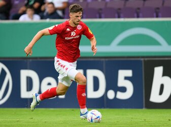 Will mit dem DFB-Team zur WM nach Katar: Mainz-Profi Anton Stach. Will mit dem DFB-Team zur WM nach Katar: Mainz-Profi Anton Stach.