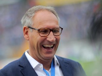 Der Darmstädter Präsident Klaus Rüdiger Fritsch geht zuversichtlich in die letzten Spiele. Foto: Fredrik von Erichsen Der Darmstädter Präsident Klaus Rüdiger Fritsch geht zuversichtlich in die letzten Spiele. Foto: Fredrik von Erichsen