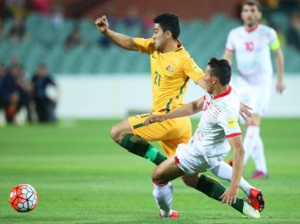 Australien besiegte Tadschikistan mit 7:0. Foto: Ben Macmahon Australien besiegte Tadschikistan mit 7:0. Foto: Ben Macmahon
