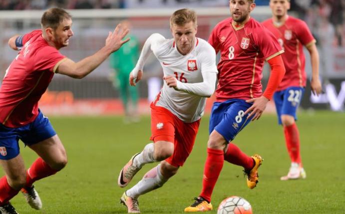 Jakub Blaszczykowski schoss Polen zum Sieg gegen Serbien. Foto: Jakub Kaczmarczyk