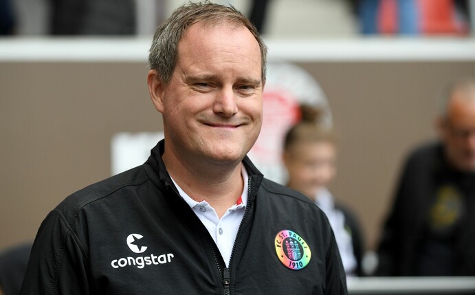 Will die Zweitliga-Interessen bei der DFL vertreten: Pauli-Boss Oke Göttlich.