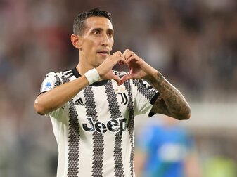 Fällt wegen einer Muskelverletzung für Juventus Turin aus: Ángel Di María. Fällt wegen einer Muskelverletzung für Juventus Turin aus: Ángel Di María.