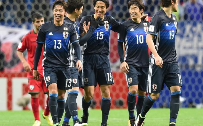Die japanische Nationalmannschaft schlägt Afghanistan (Quelle: SID)