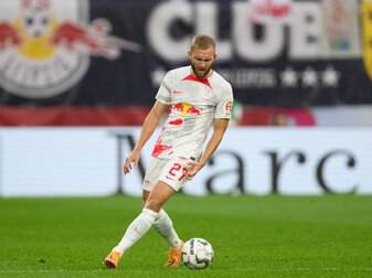 Wird RB Leipzig wohl nicht verlassen: Konrad Laimer. Wird RB Leipzig wohl nicht verlassen: Konrad Laimer.