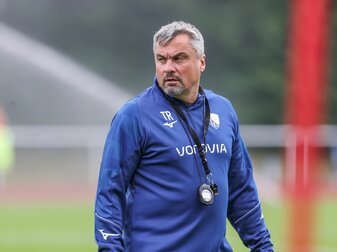 Die Mannschaft von Thomas Reis gilt als Abstiegskandidat. Die Mannschaft von Thomas Reis gilt als Abstiegskandidat.