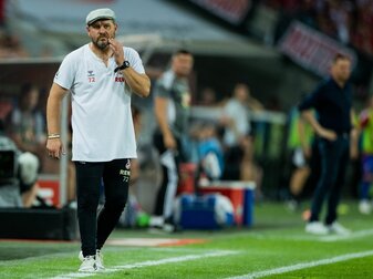 Kölns Trainer Steffen Baumgart ist lernfähig. Kölns Trainer Steffen Baumgart ist lernfähig.