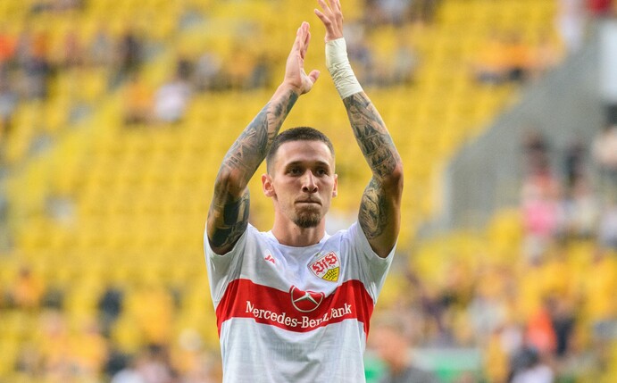 Wechselt vom VfB Stuttgart zum FC Burnley in die Premier League: Darko Churlinov.