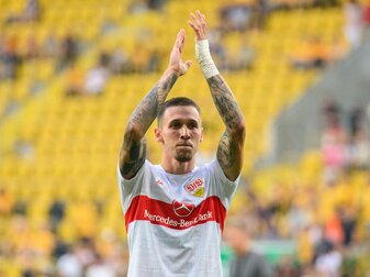 Wechselt vom VfB Stuttgart zum FC Burnley in die Premier League: Darko Churlinov. Wechselt vom VfB Stuttgart zum FC Burnley in die Premier League: Darko Churlinov.