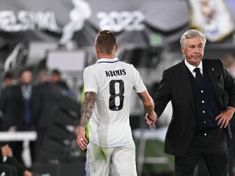 Reals Toni Kroos wird gegen Celta Vigo vermutlich fehlen. Reals Toni Kroos wird gegen Celta Vigo vermutlich fehlen.
