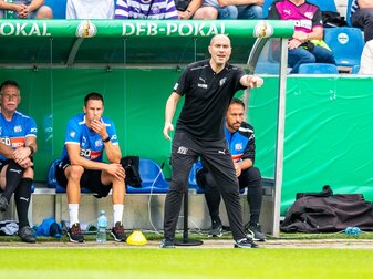 Daniel Scherning trainierte zuletzt den VfL Osnabrück. Daniel Scherning trainierte zuletzt den VfL Osnabrück.