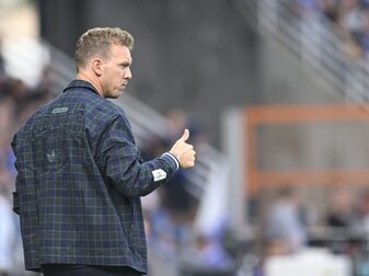 Nagelsmann adelt Sane: "Sich aus seiner Krise rausgeholt" Nagelsmann adelt Sane: "Sich aus seiner Krise rausgeholt"