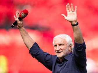 Wird für sein Lebenswerk im Sport ausgezeichnet: Rudi Völler. Wird für sein Lebenswerk im Sport ausgezeichnet: Rudi Völler.